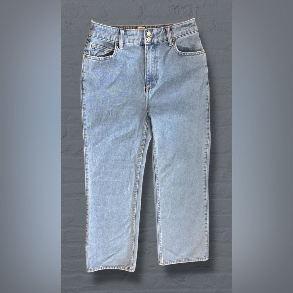 Billabong X The Salty Blonde | Light Blue High Rise Straight Denim Jeans | Sz:26